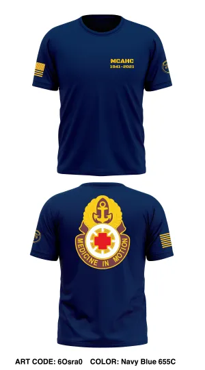 McDonald Army Health Center Store 1 Core Men's SS Performance Tee - 6Osra0