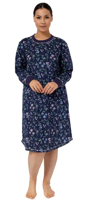 MEADOW SKI NIGHTIE / NAVY