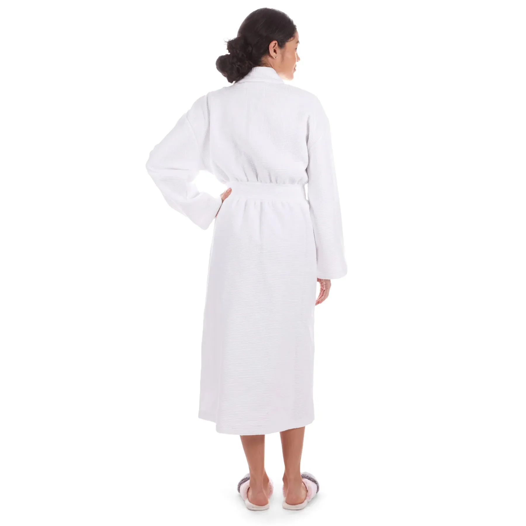 Memoi Long Cotton Robe