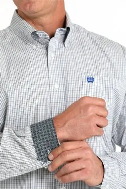 Men's Cinch STRETCH PLAID BUTTON-DOWN WESTERN SHIRT