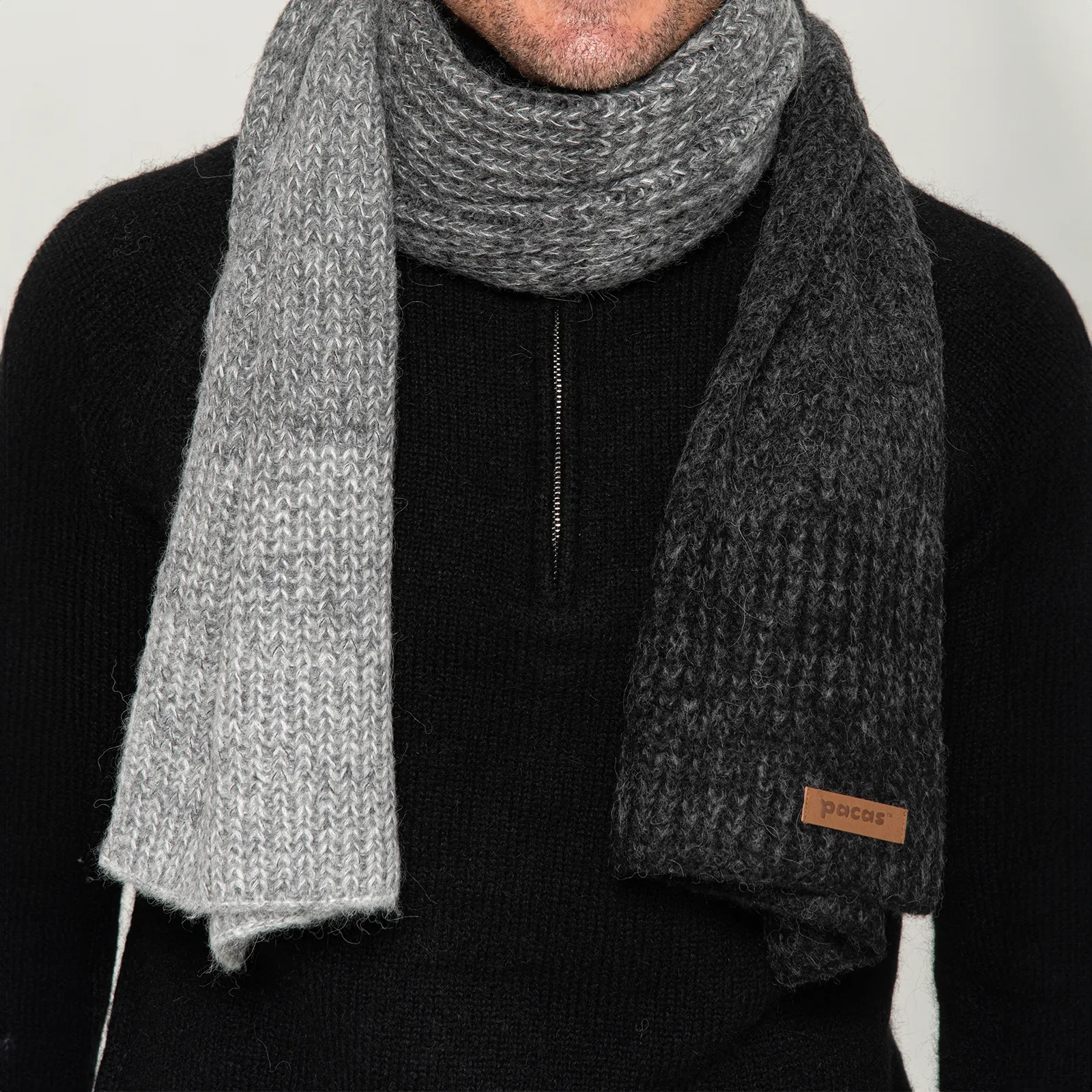 Men's Knit Scarf