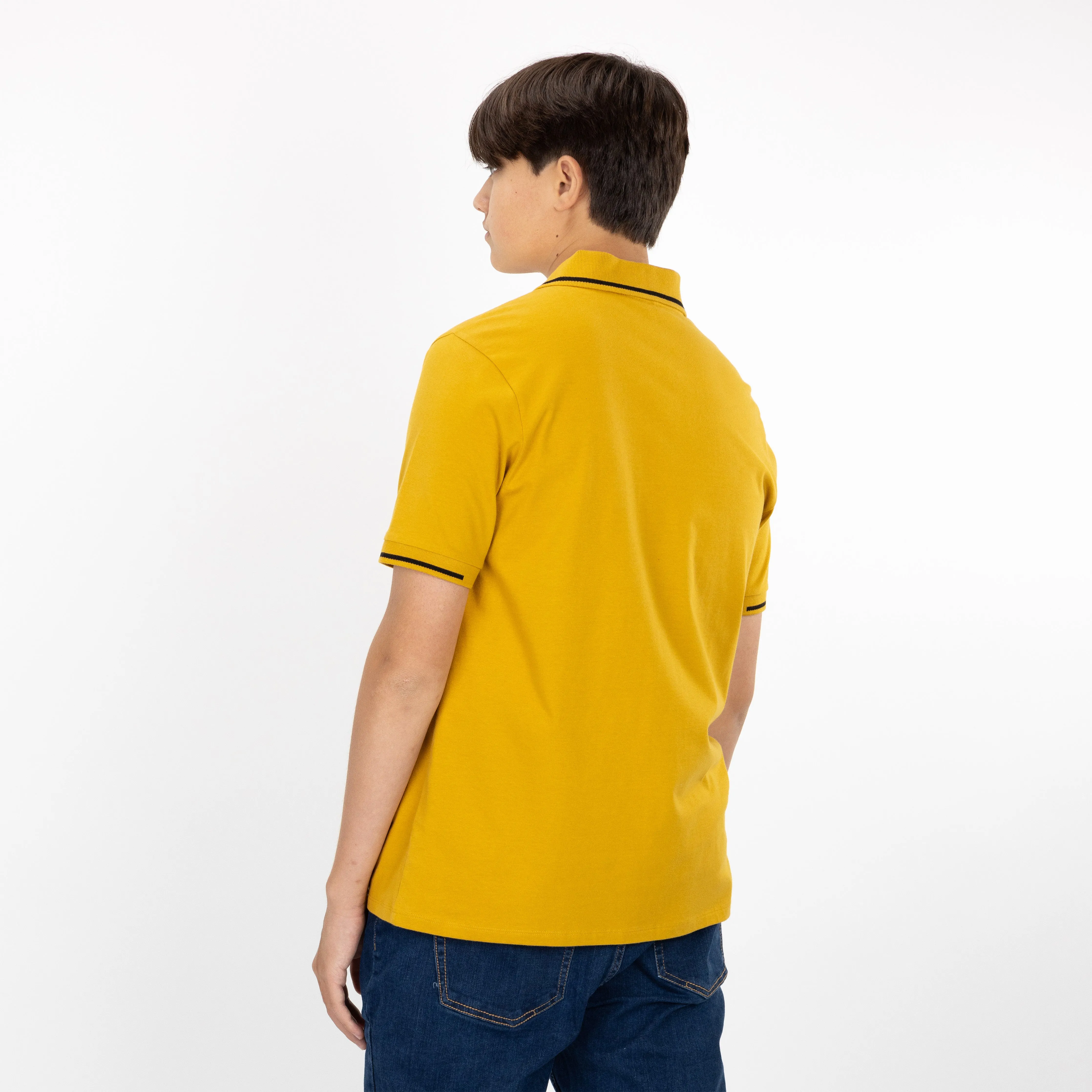 Mens Polo - Tawny Olive