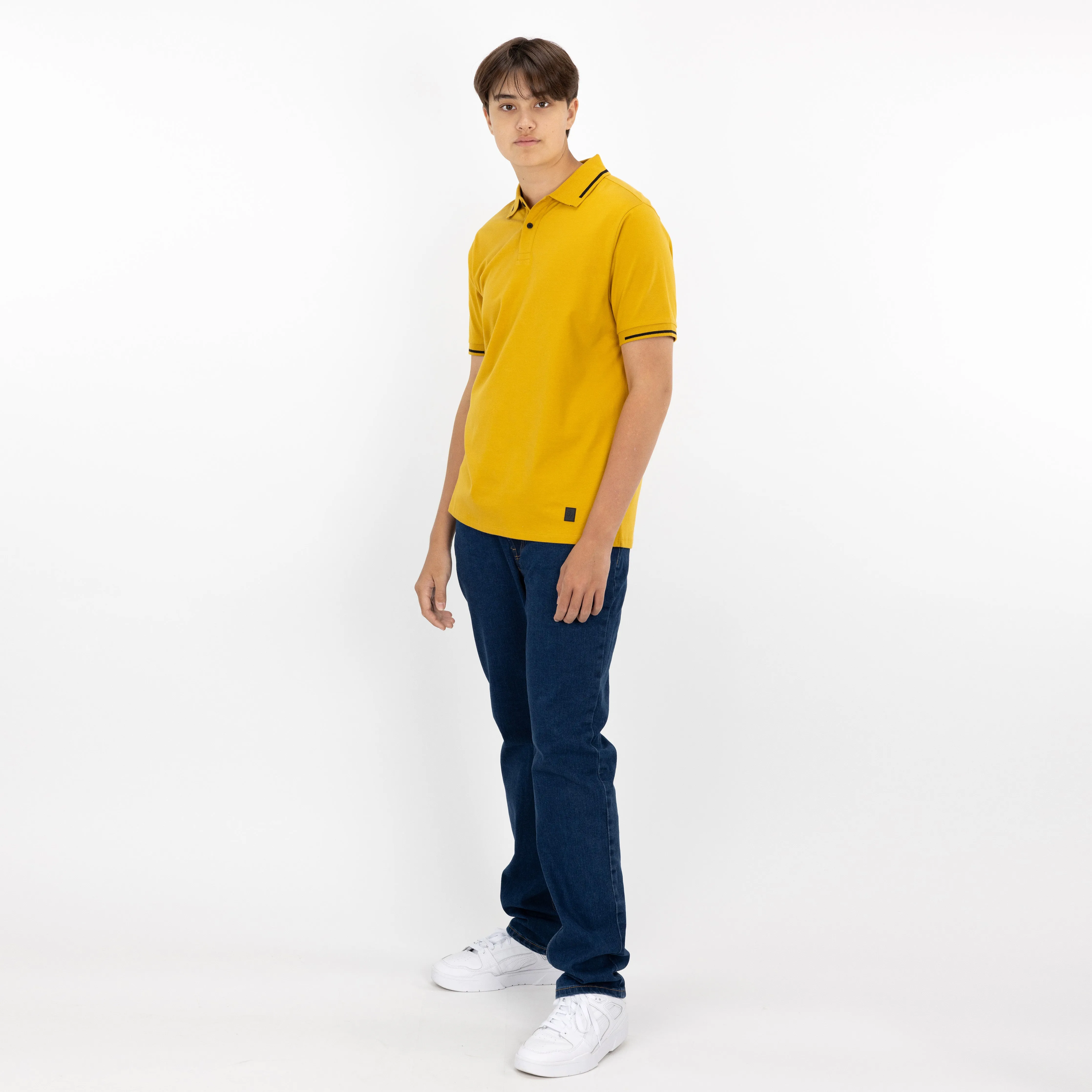 Mens Polo - Tawny Olive