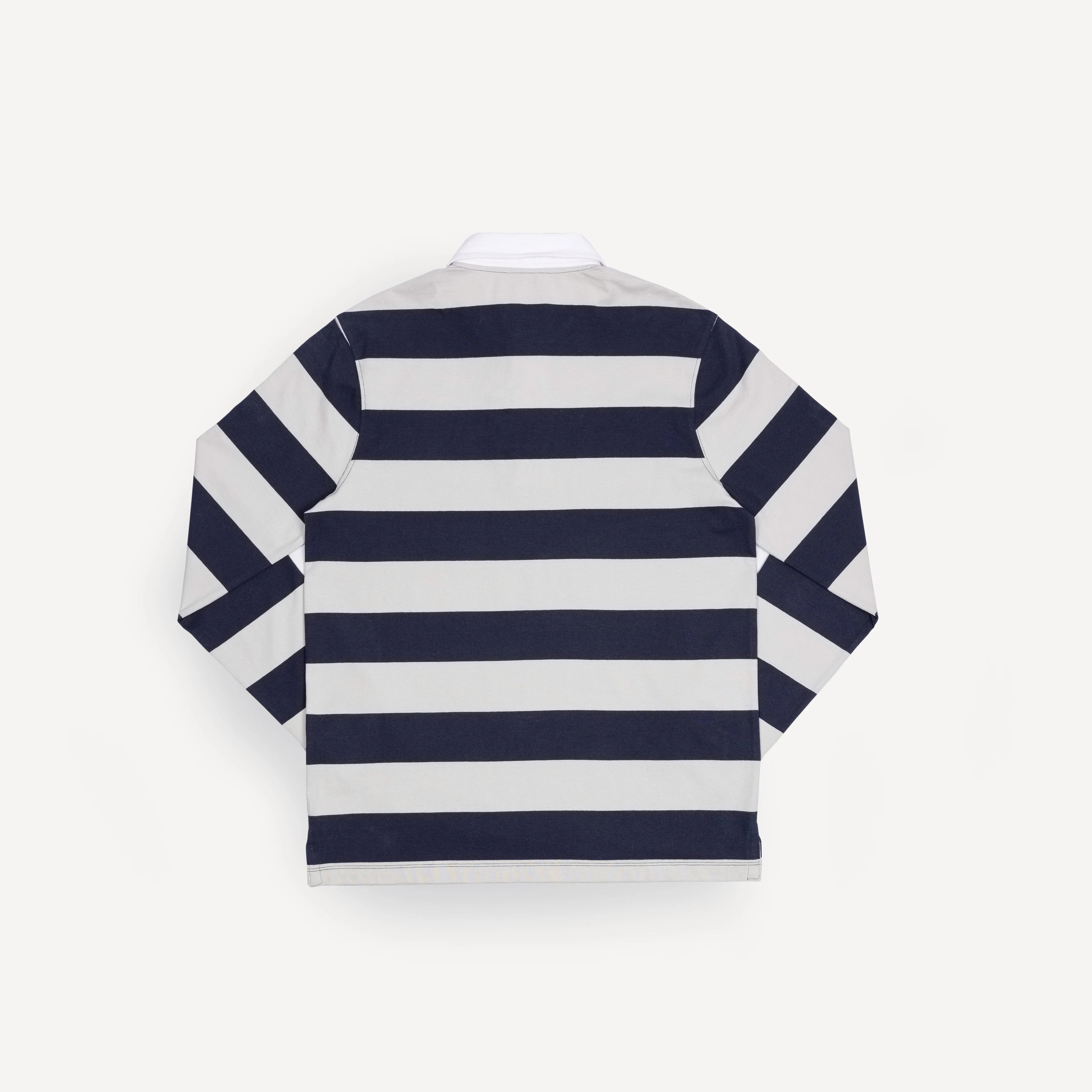 Mens Rugby - Oyster Mushroom / Navy Blazer