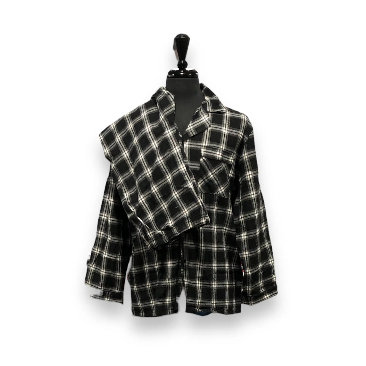 Men's Two Piece Flannel Pajama Set with Matching Bottoms