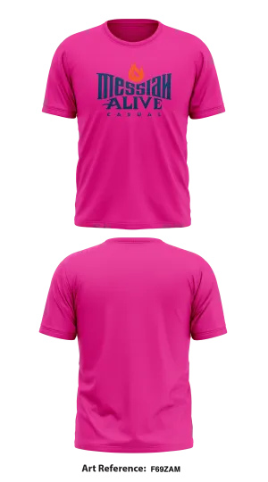 Messiah Alive Store 1 Core Men's SS Performance Tee - f69Zam
