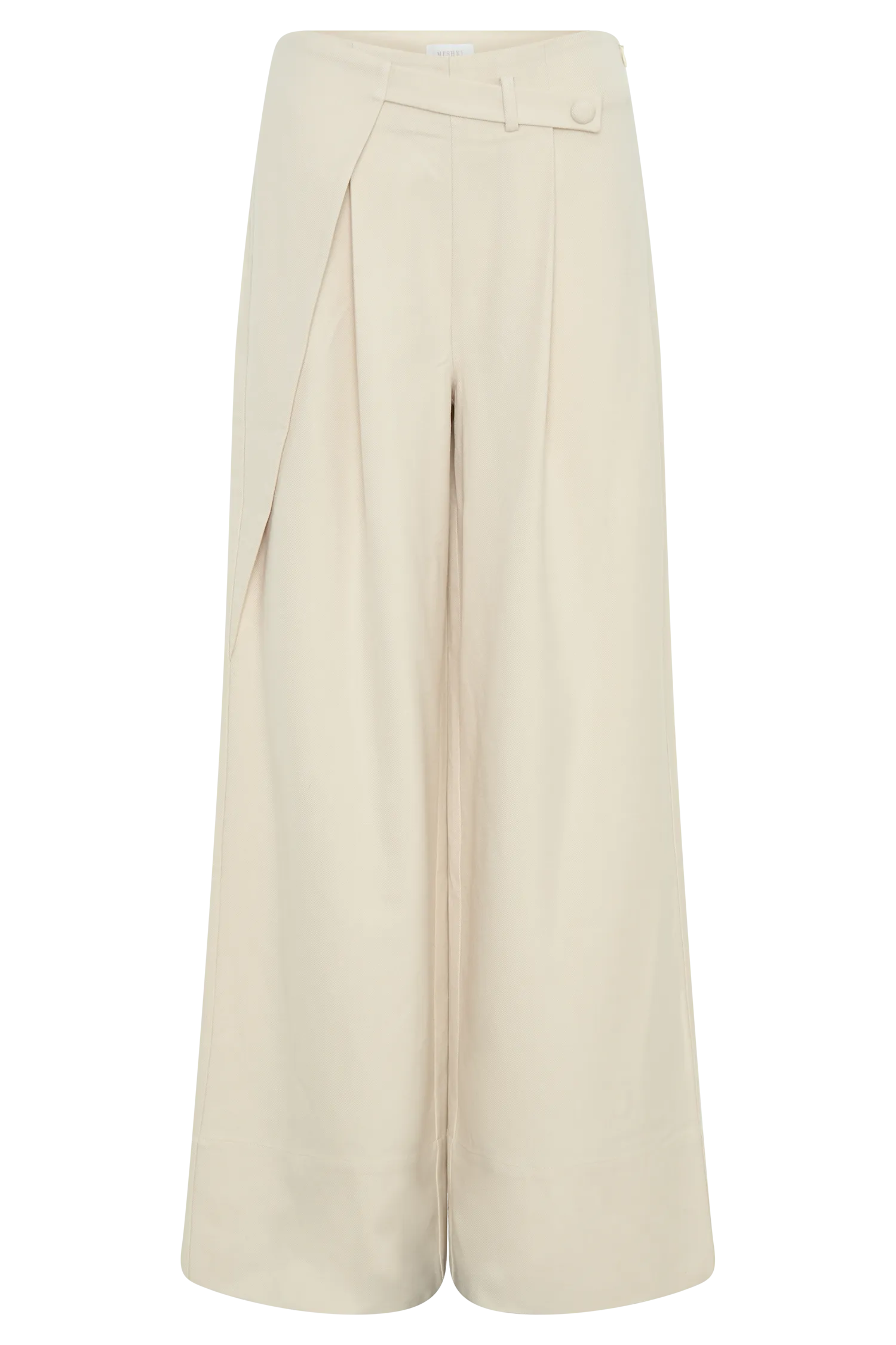 Mila Straight Leg Suiting Pant - Buttermilk