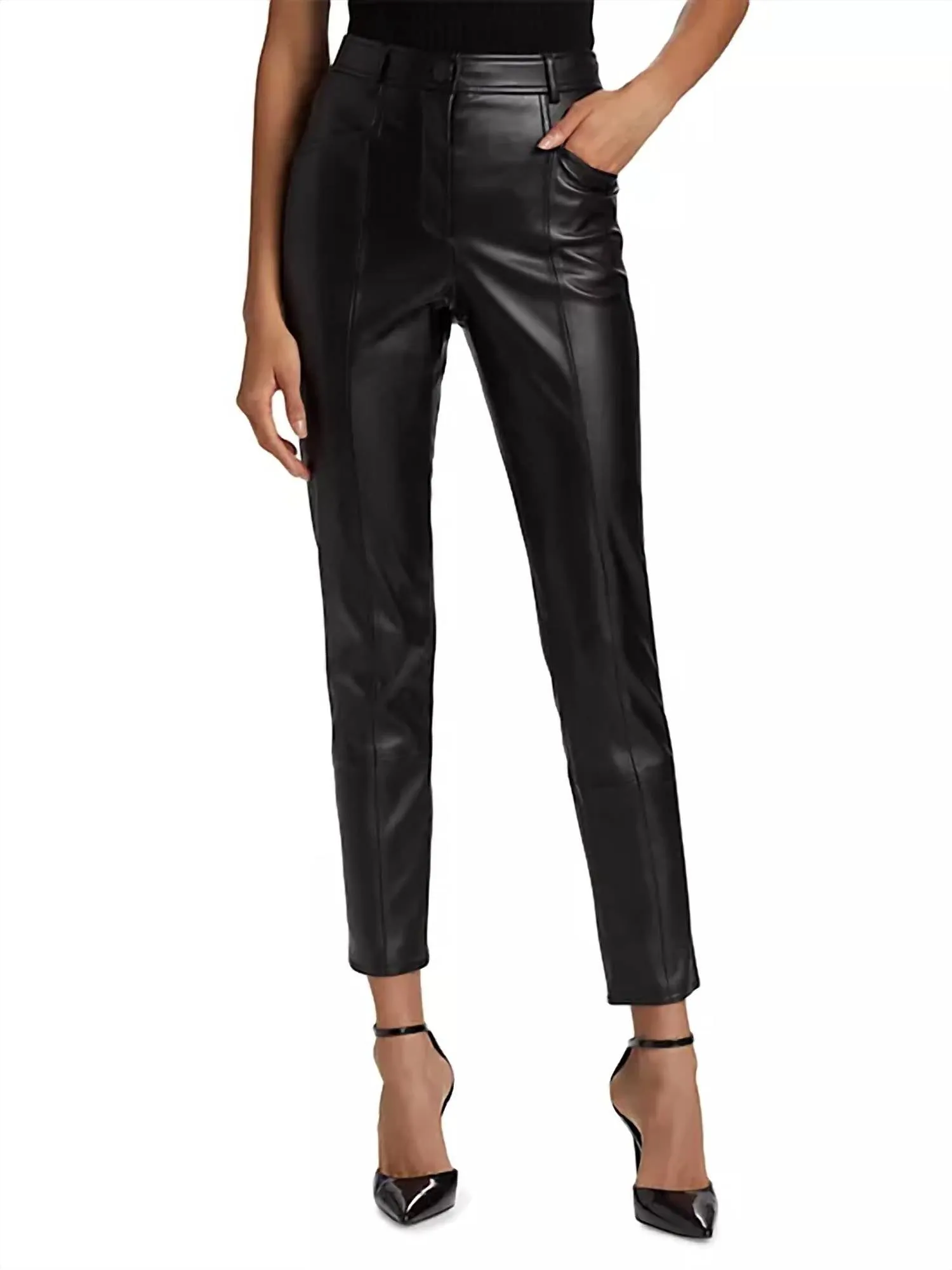 Milly - Rue Faux Leather Pants