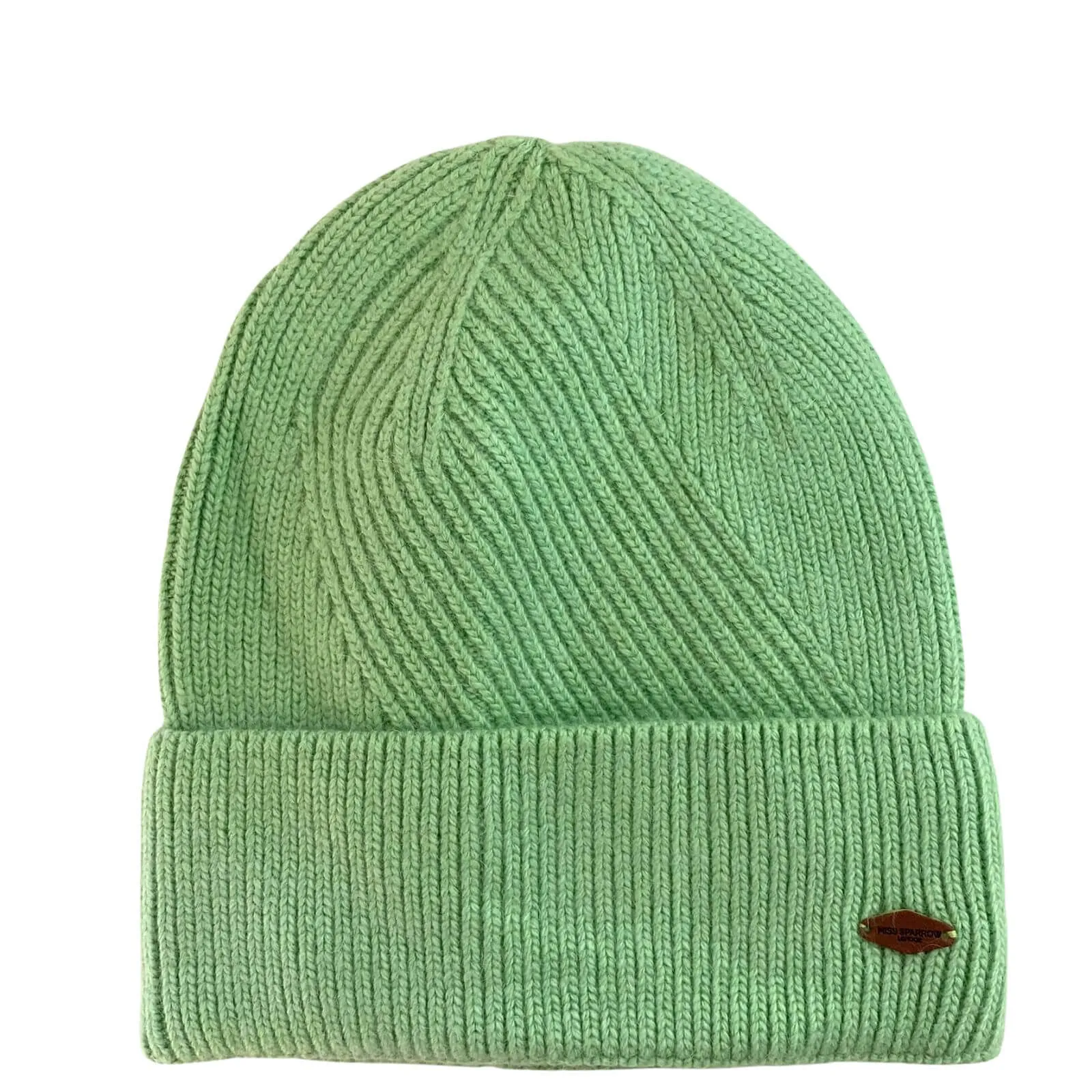 Miss Sparrow Green Beanie