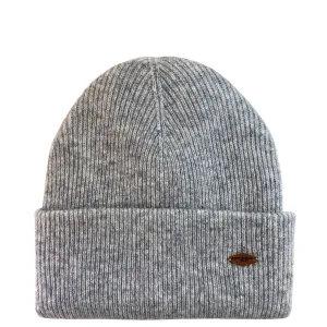 Miss Sparrow Grey Wool Beanie