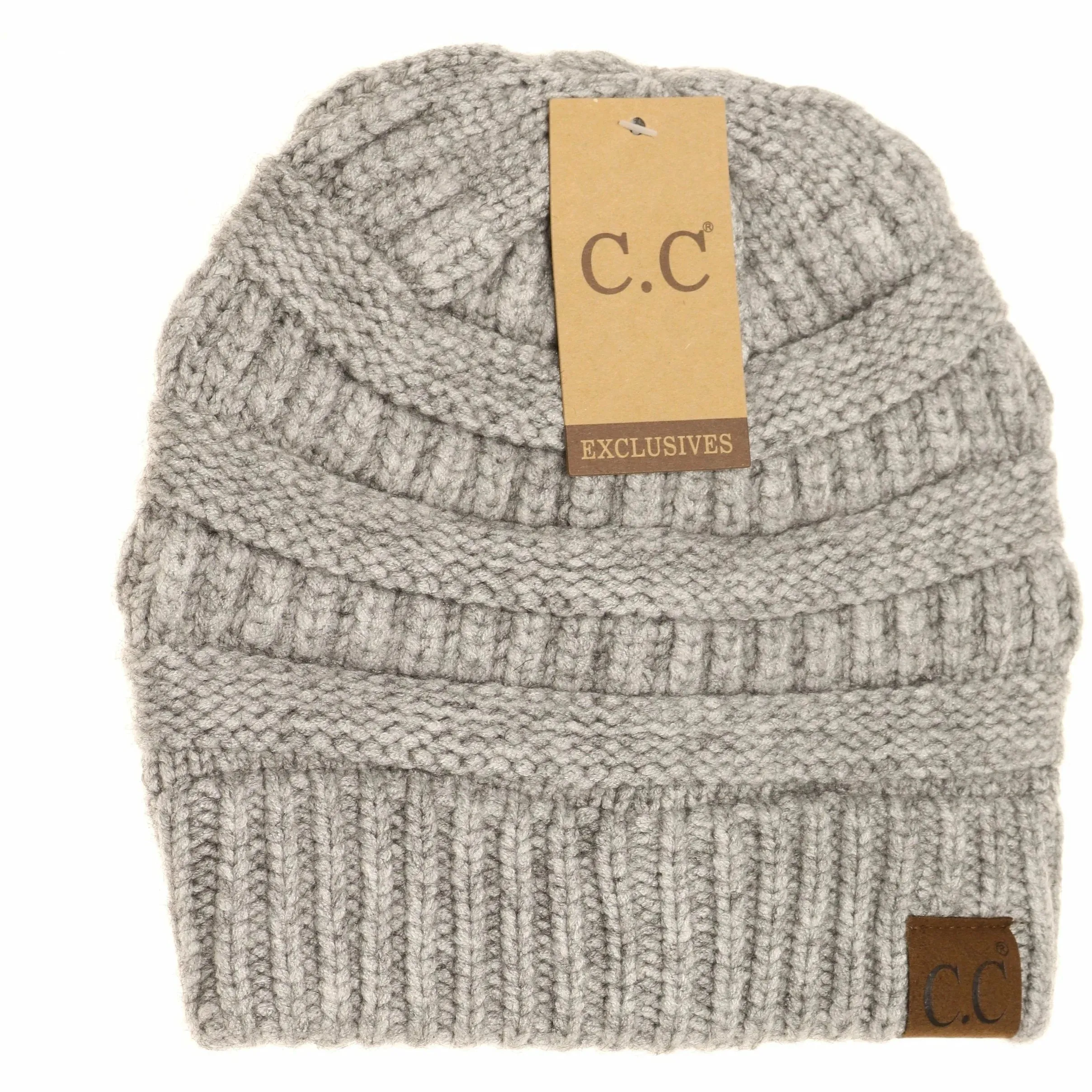 Mixed Soft Yarn CC Beanie
