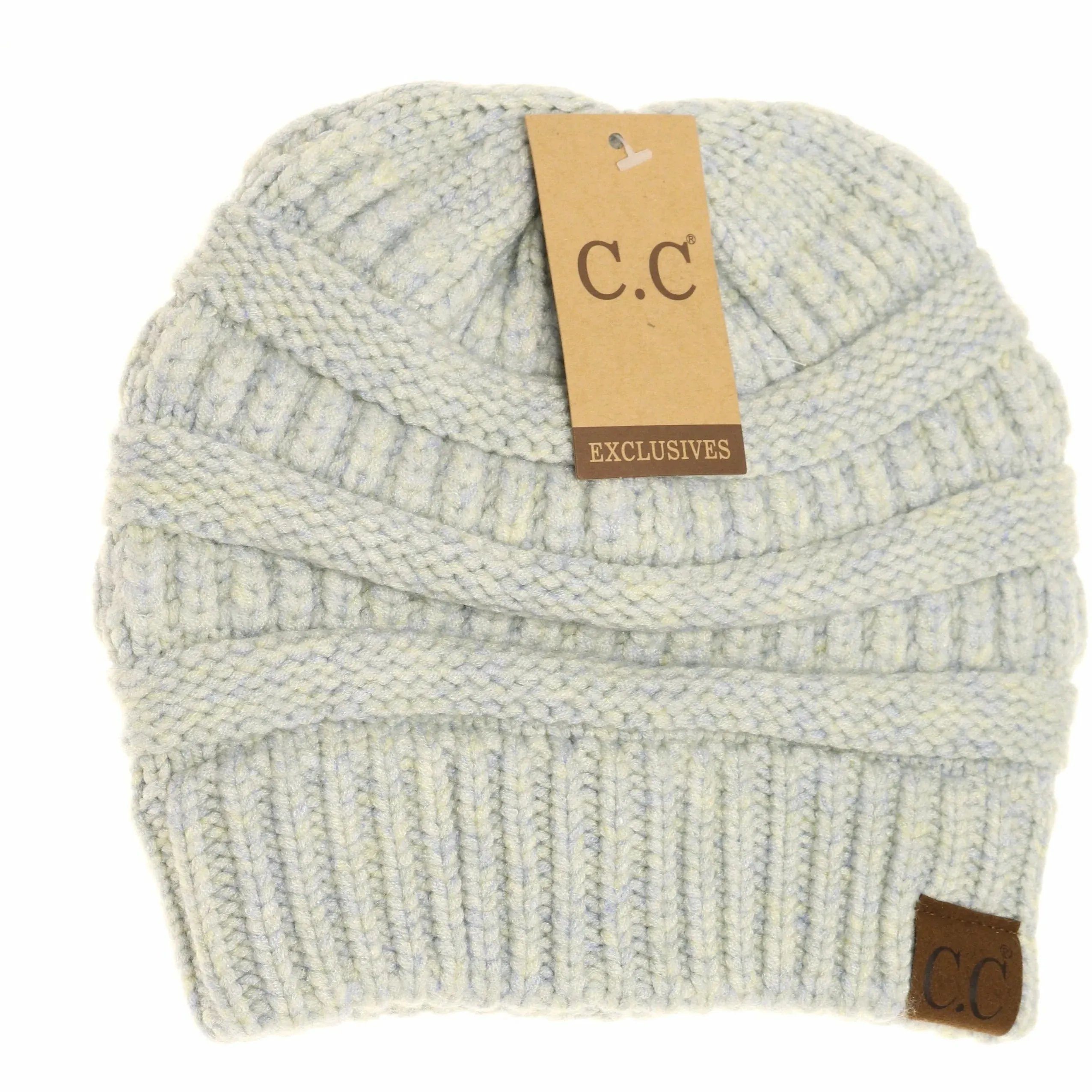 Mixed Soft Yarn CC Beanie