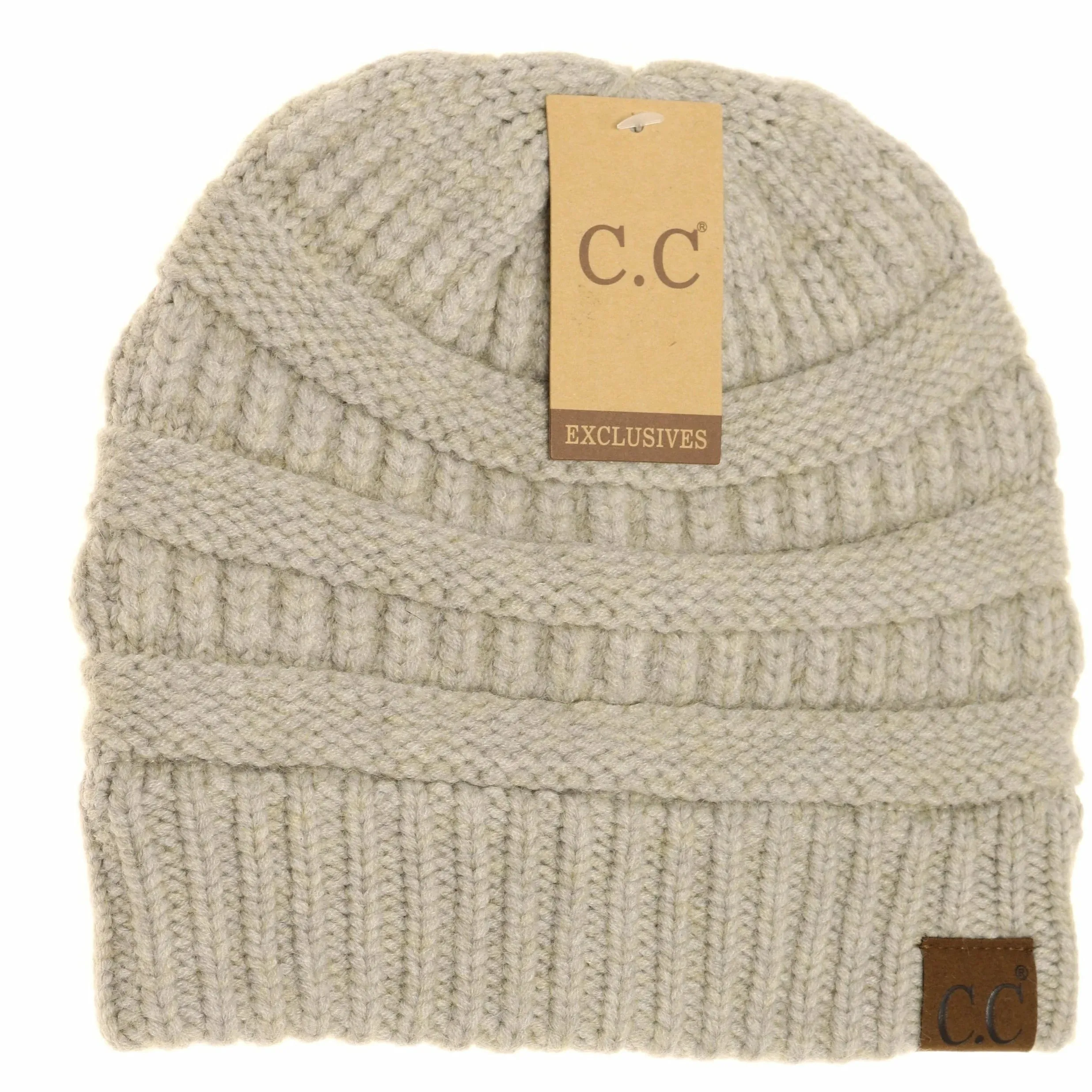 Mixed Soft Yarn CC Beanie