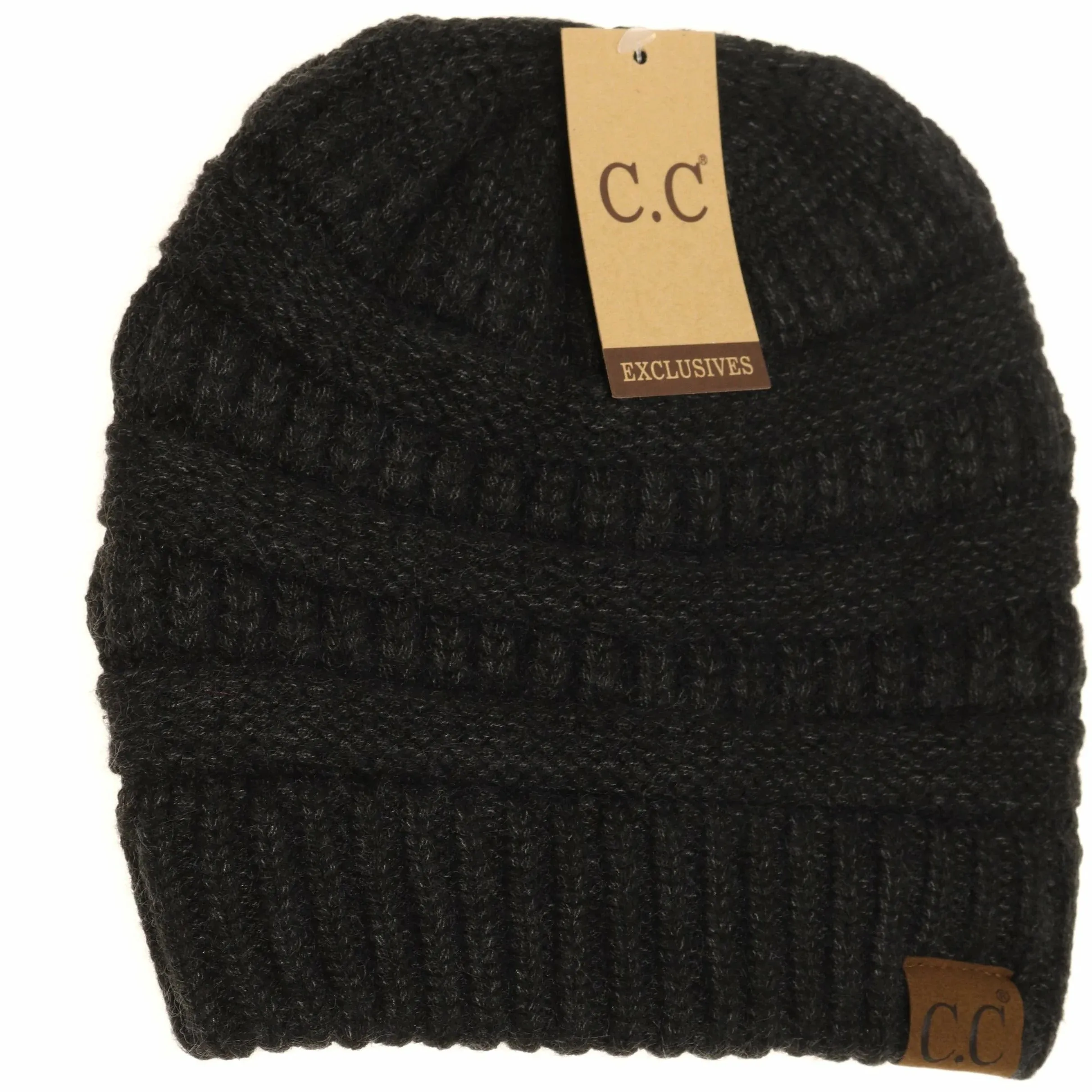 Mixed Soft Yarn CC Beanie