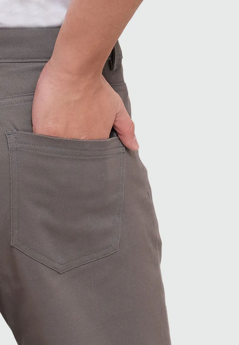 MOC Celana Panjang Chinos Pria Slim Fit HOVE-GREY