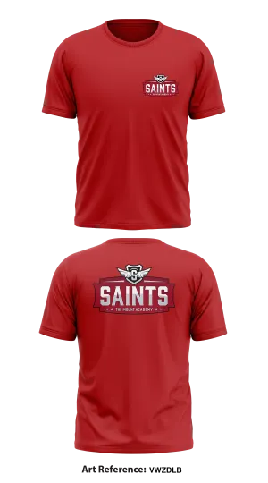Mount Academy Saints Store 1 Core Men's SS Performance Tee - vwZDLb
