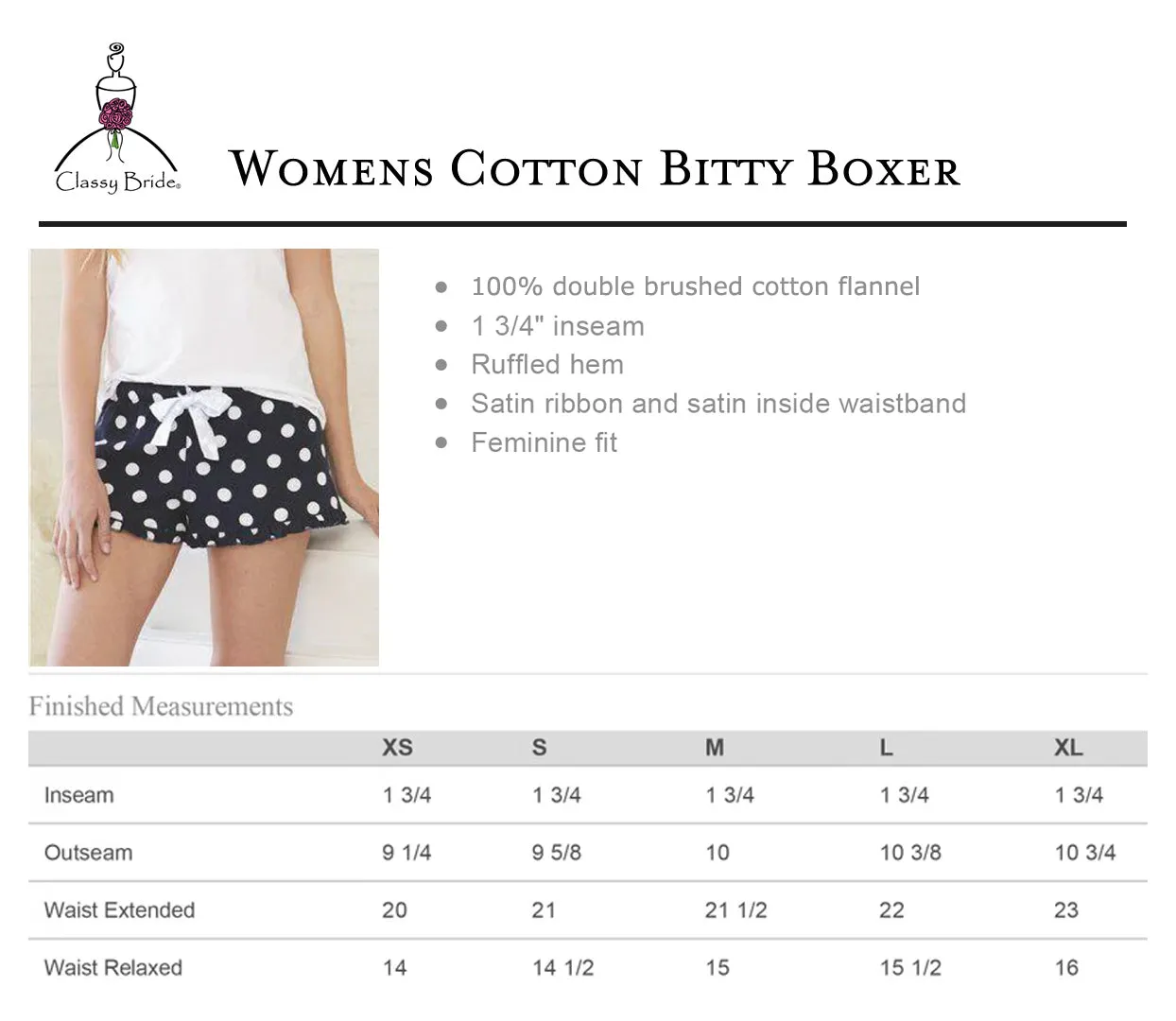 Mr. and Mrs. Flannel Boxer Set