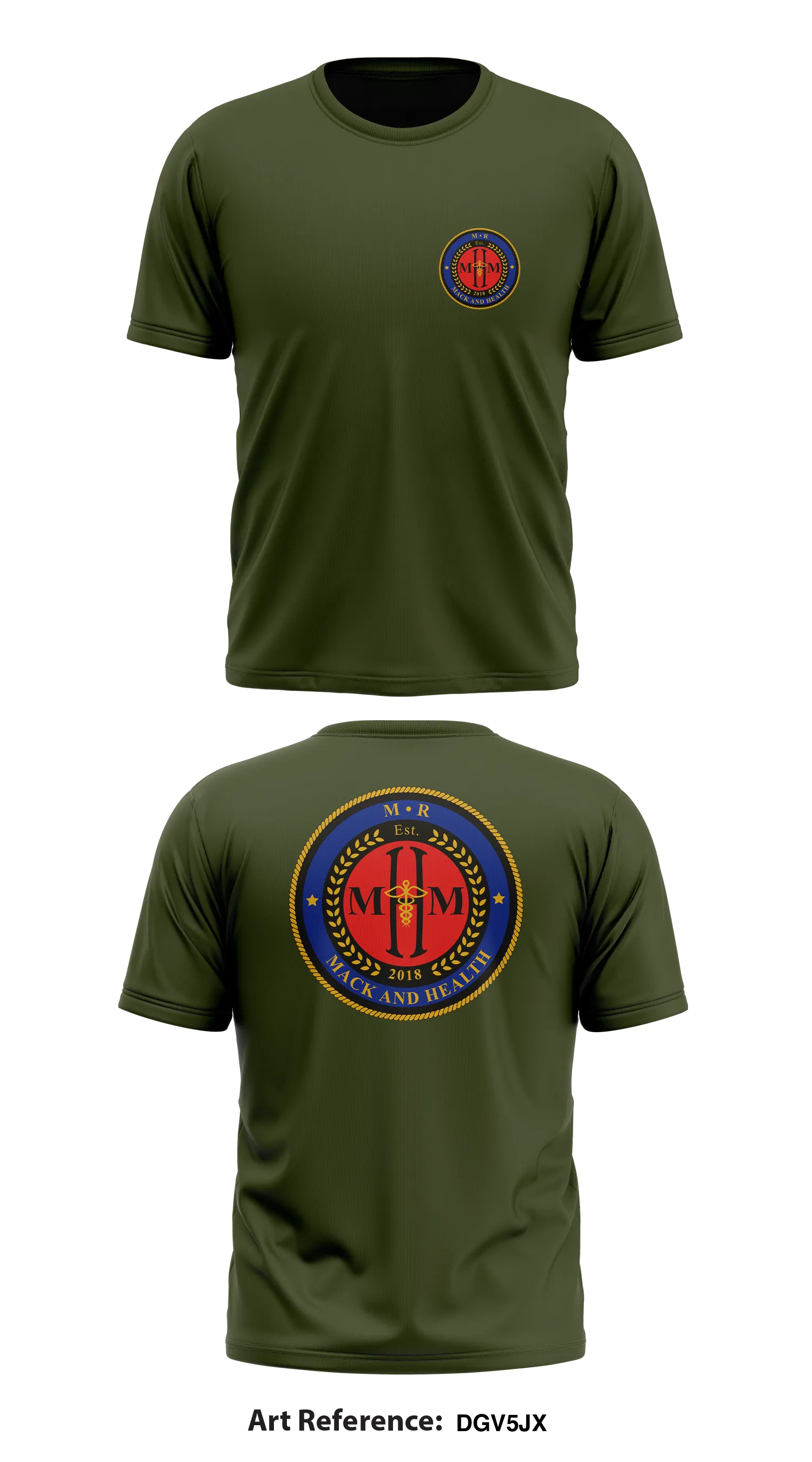 M.R. Mack & Health Store 1 Core Men's SS Performance Tee - DgV5jx