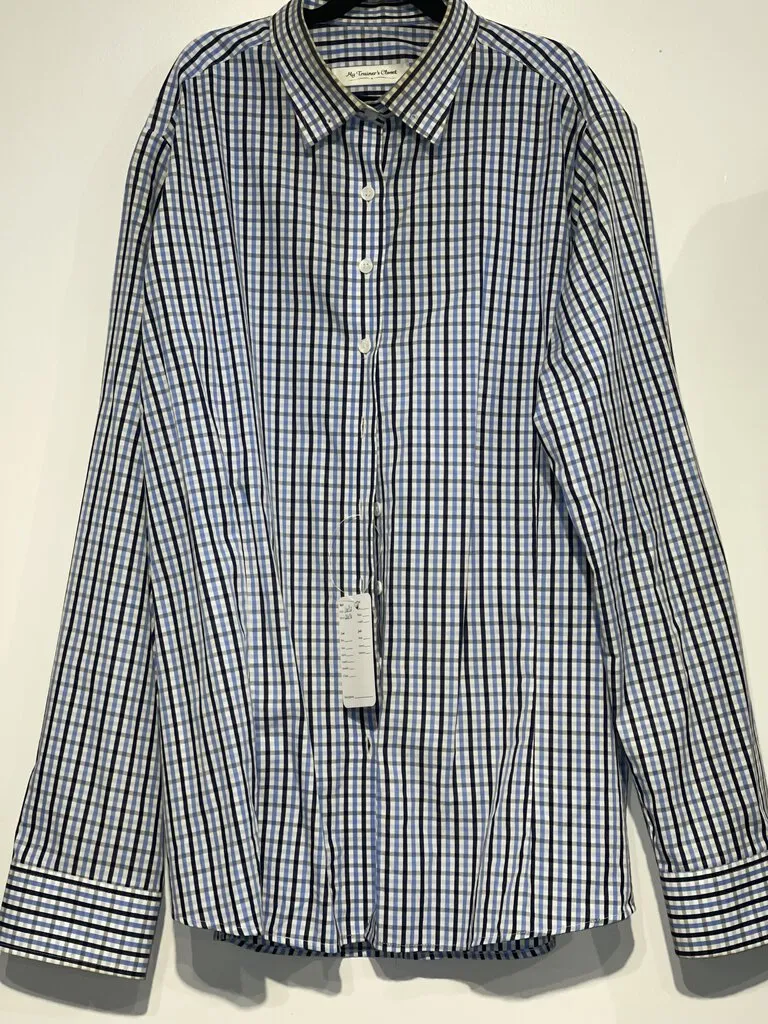 MTC Blue Plaid Shirt