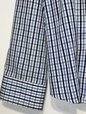 MTC Blue Plaid Shirt