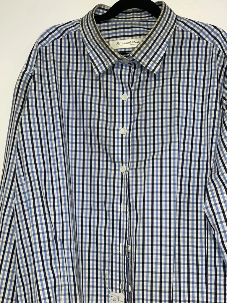 MTC Blue Plaid Shirt