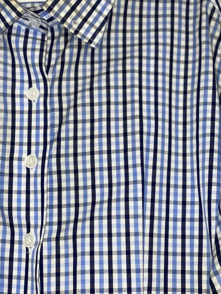 MTC Blue Plaid Shirt