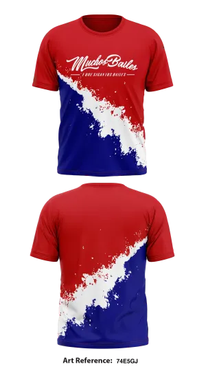 Muchos Bailes Store 1  Core Men's SS Performance Tee - 74E5Gj