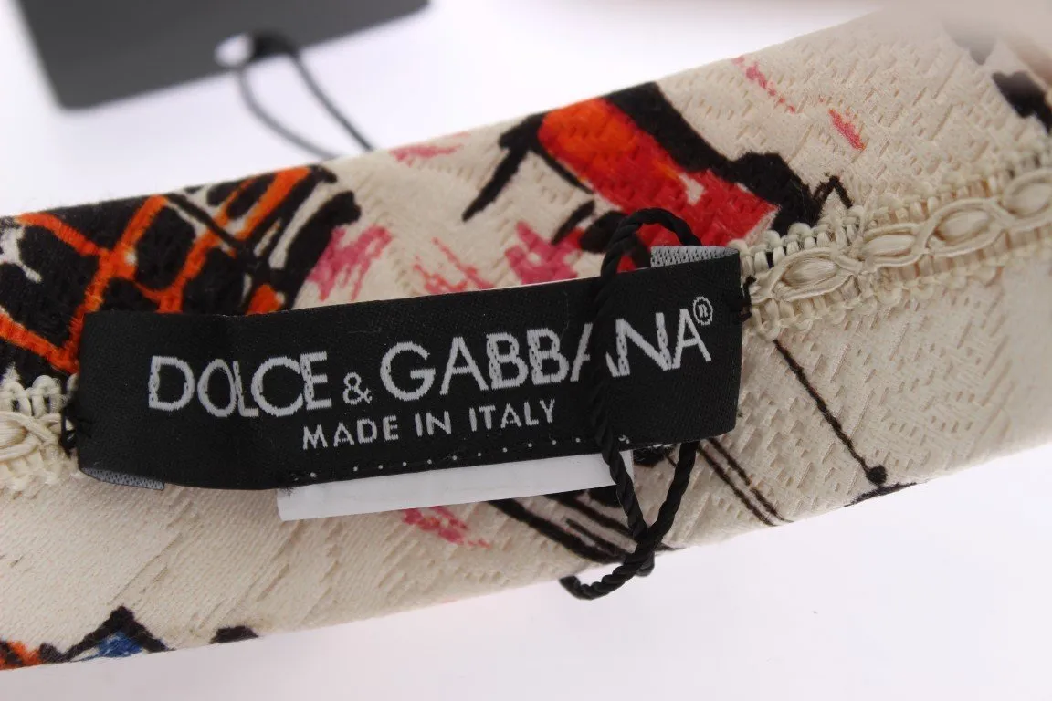 Multicolor Cotton Silk Headband