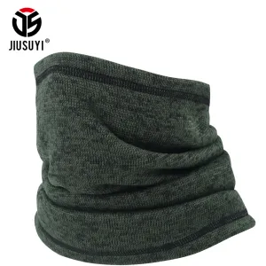 Multifunctional Cold Weather Winter Fleece Knitted Headband Neck Warmer Gaiter Face Mask Head Scarf Snowboard Bandana Headwear
