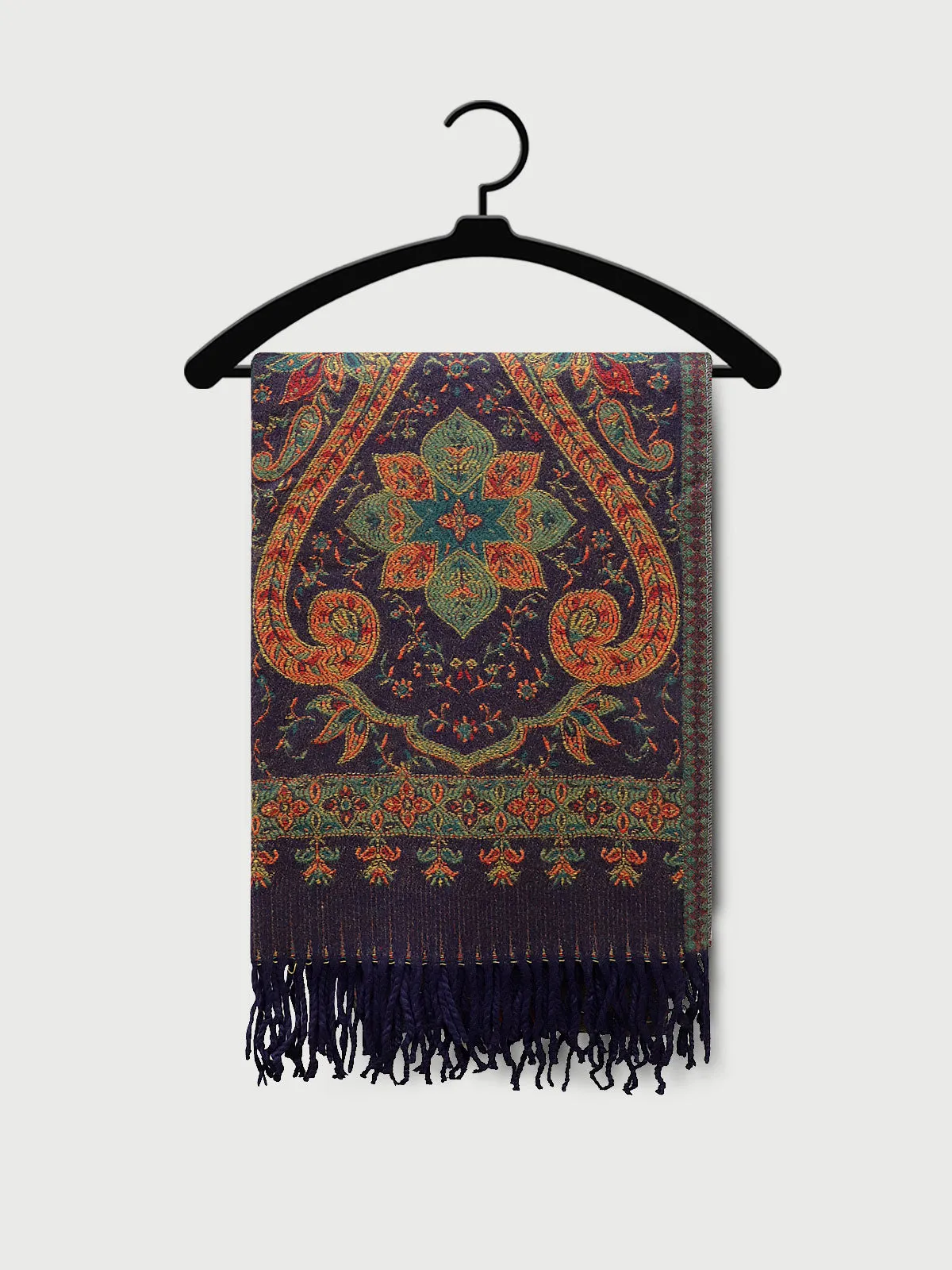 NA0466-NAVY-Women Scarves