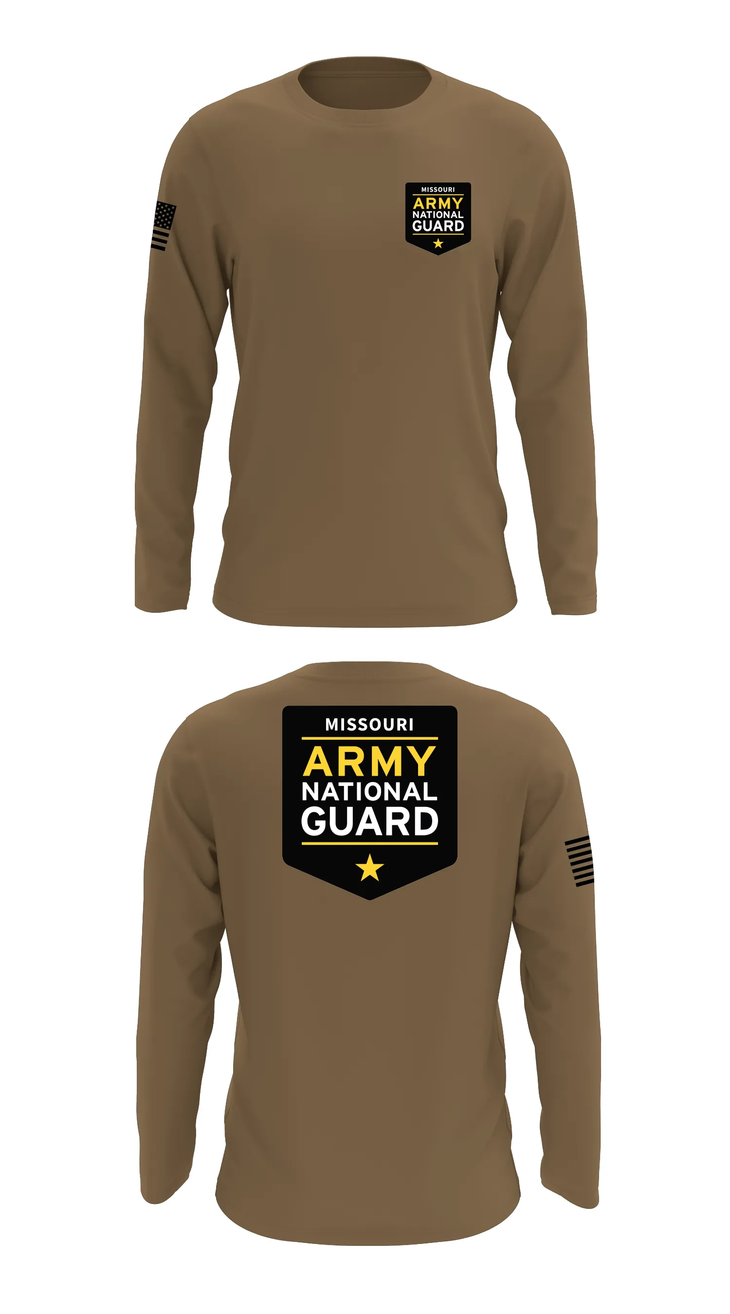 National guard recruiting Store 1 Core Men's LS Performance Tee - 51066432258