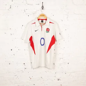 Nike England 2003 Home Rugby Shirt - White - L
