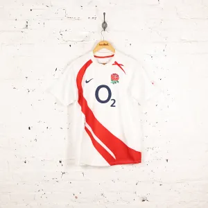 Nike England 2007 Home Rugby Shirt - White - M