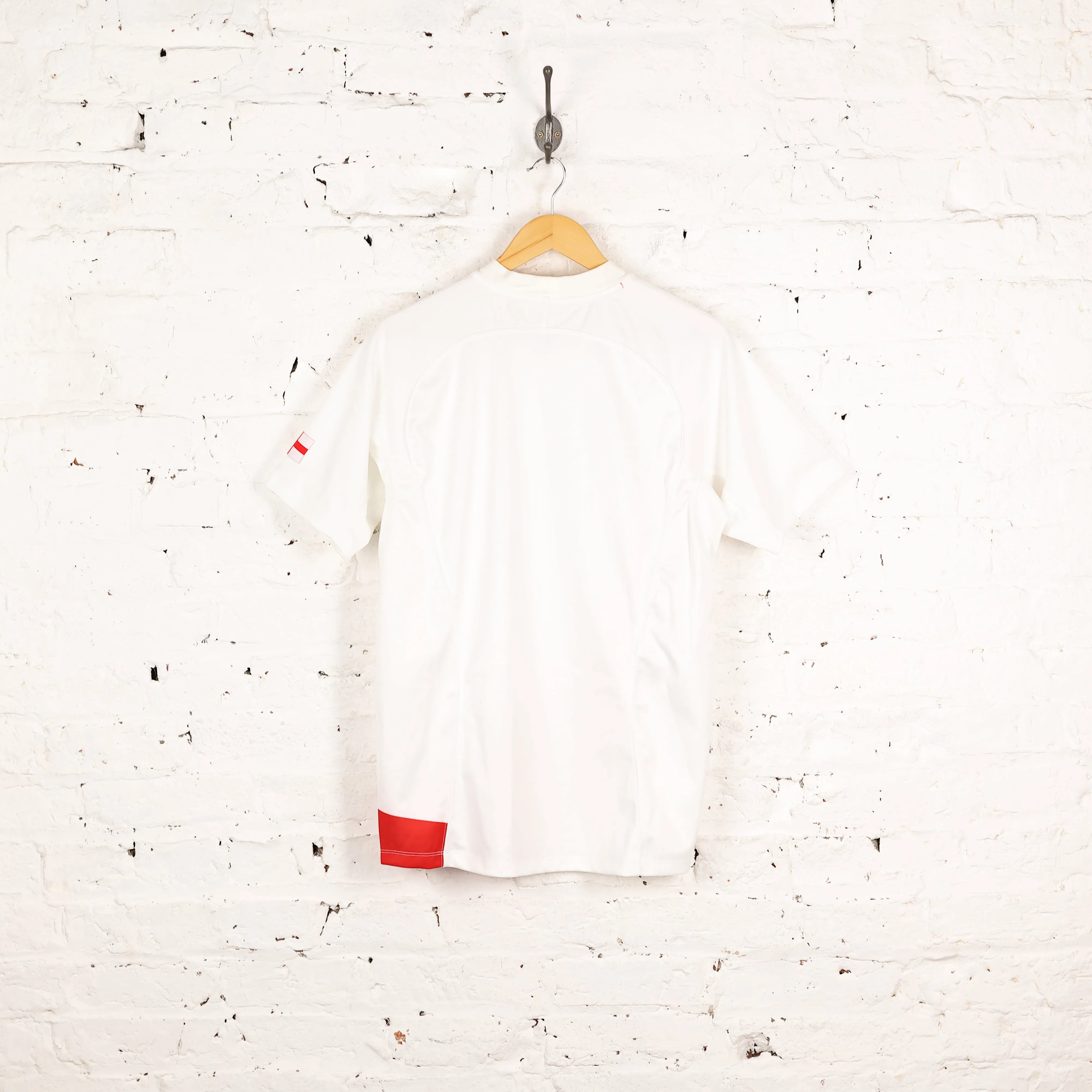 Nike England 2007 Home Rugby Shirt - White - M