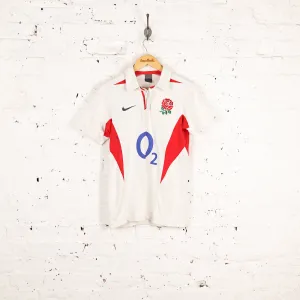 Nike England Home Rugby Shirt - White - S