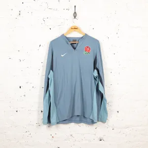 Nike England Rugby Training Shirt - Blue - XL