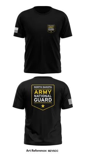 North Dakota Army National Guard Store 1 Core Men's SS Performance Tee - MzvsCC