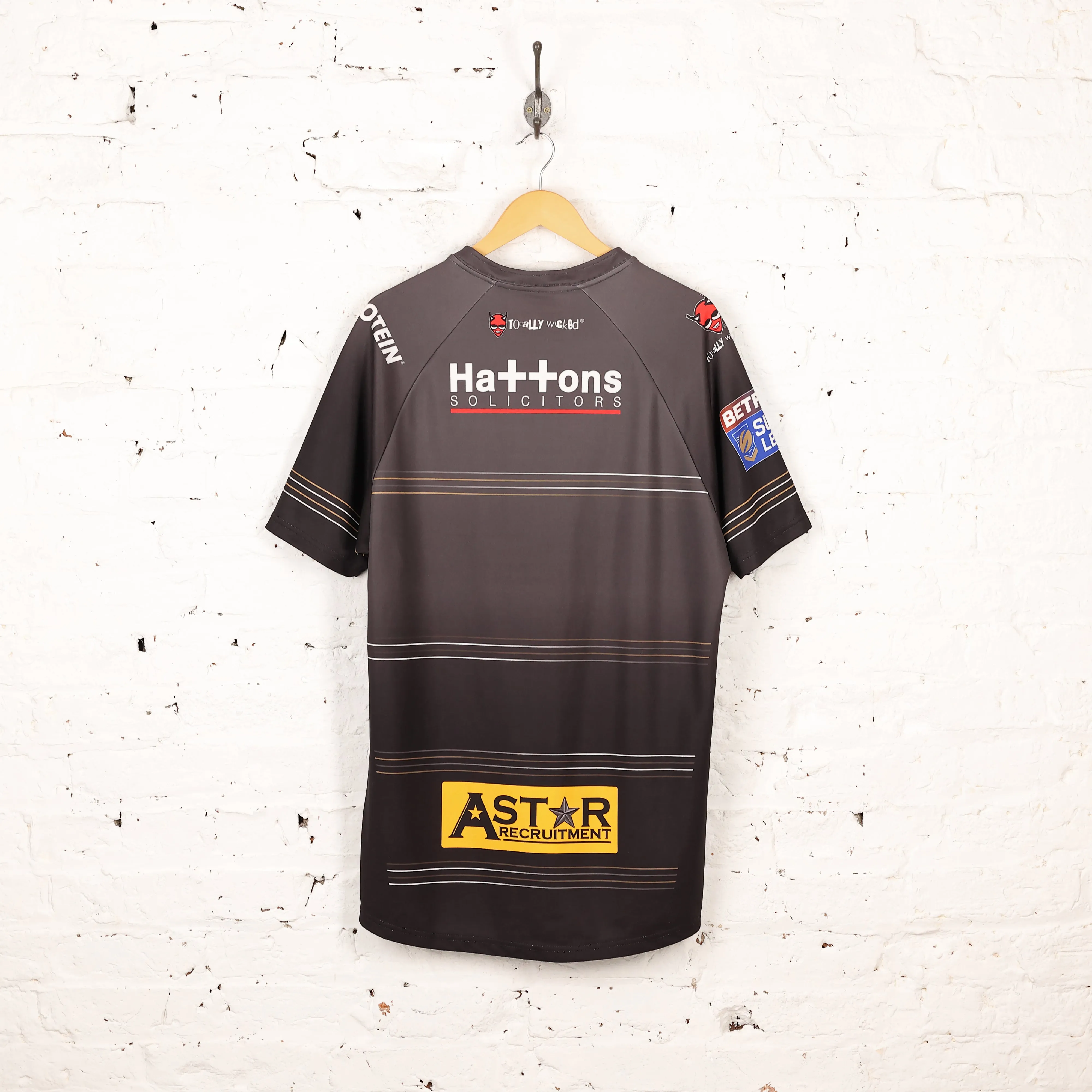 O Neills St Helens 2018 Away Rugby Shirt - Grey - XXL