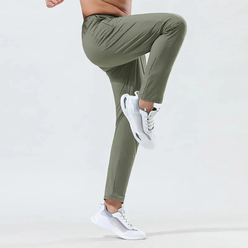 Omega Slim Fit Schnell Trocknende Sporthosen für Herren