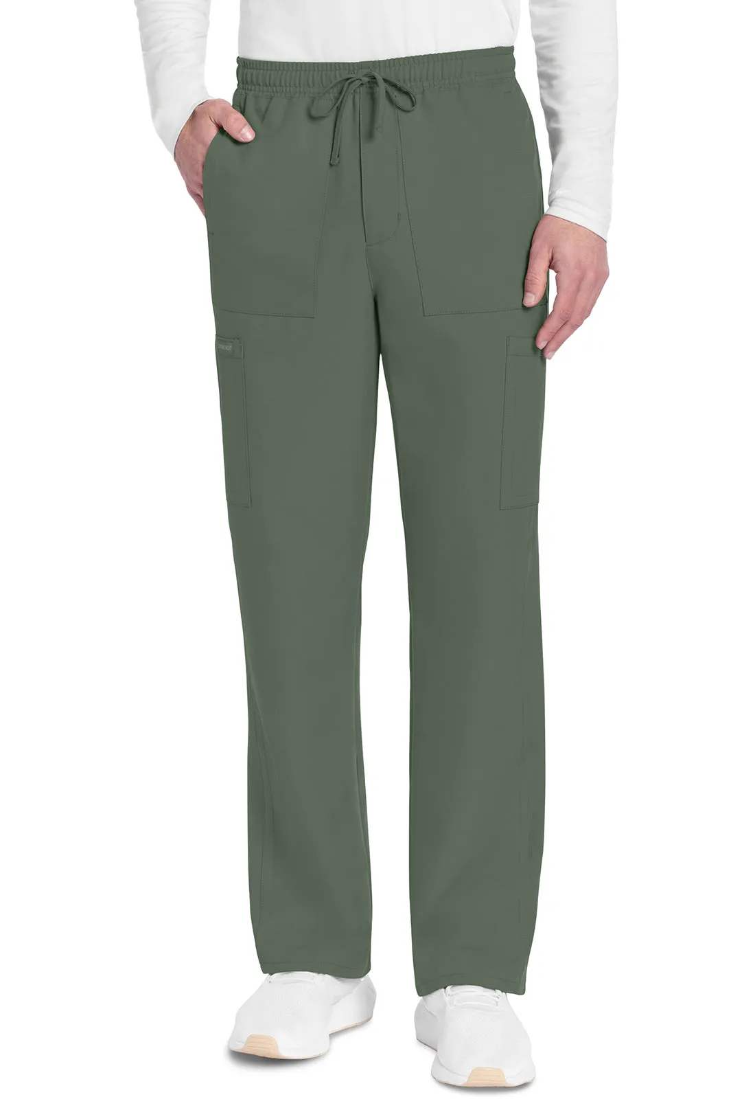 Originals Ultra CK279A Men's Mid Rise Zip Fly Straight Leg Pants Olive