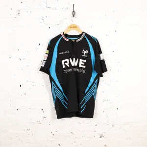 Ospreys Kooga Rugby Shirt - Black - XL