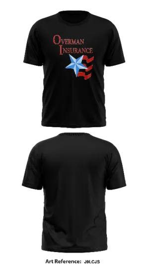Overman Insurance Core Men's SS Performance Tee - J9LCJs