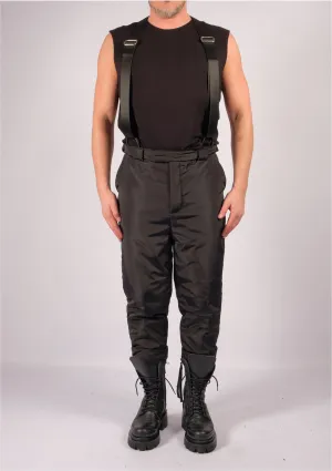 Padded Trousers with Braces