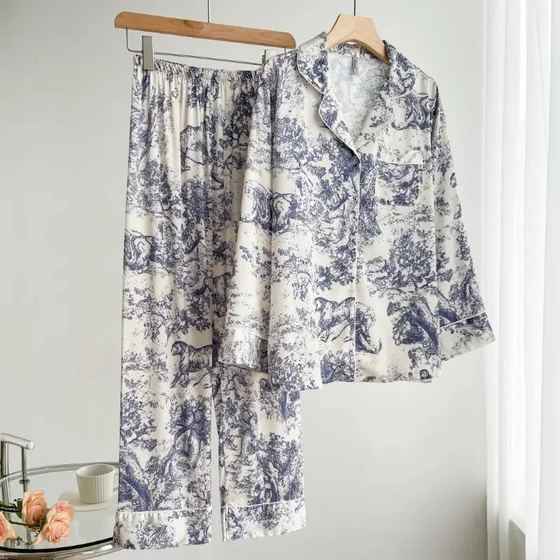 Pajamas Set  Long Sleeve  Sleepwear