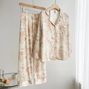 Pajamas Set  Long Sleeve  Sleepwear