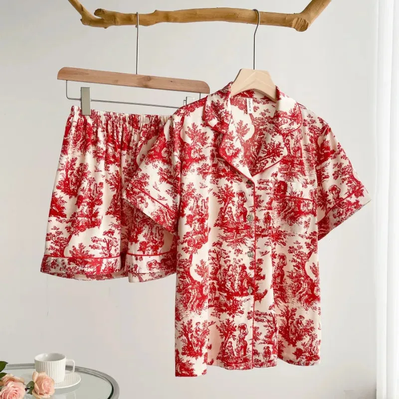 Pajamas Set  Long Sleeve  Sleepwear
