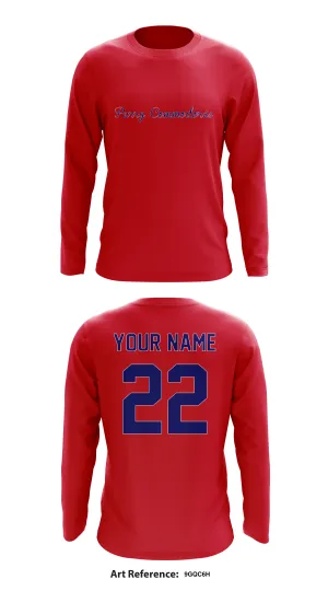 Perry Commodores  Store 1 Core Men's LS Performance Tee - 9gqC6h