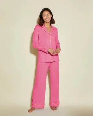 Petite Long Sleeve Top & Pant Pajama Set