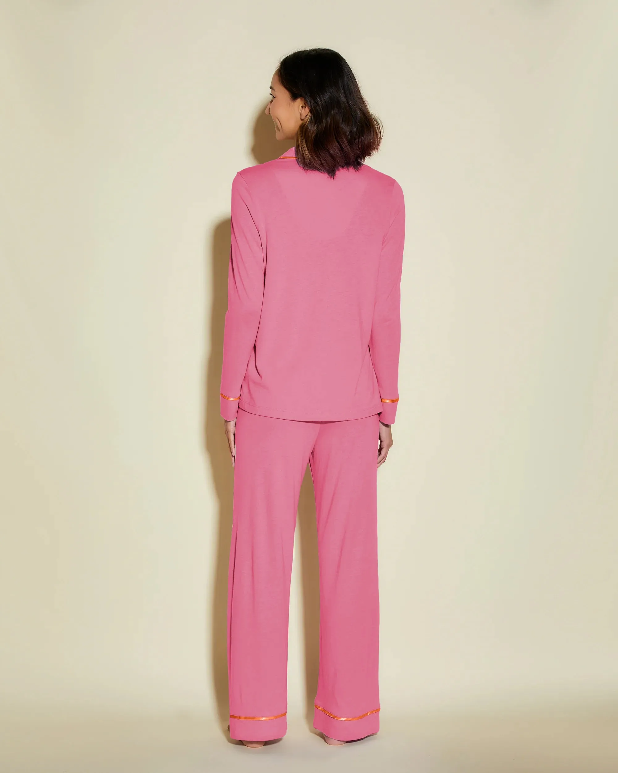 Petite Long Sleeve Top & Pant Pajama Set