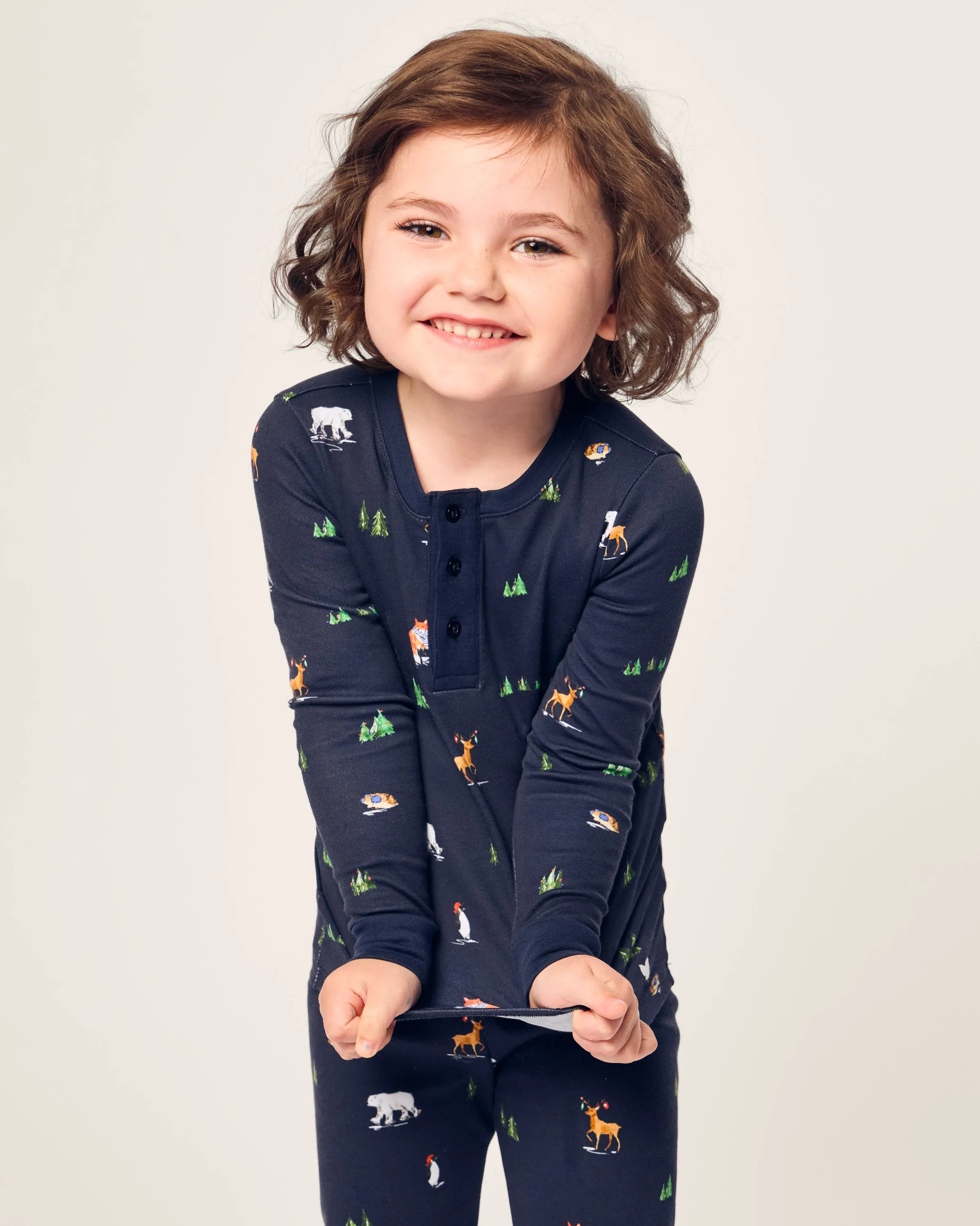 PETITE PLUME- KIDS PIMA SNUG FIT PAJAMA SET